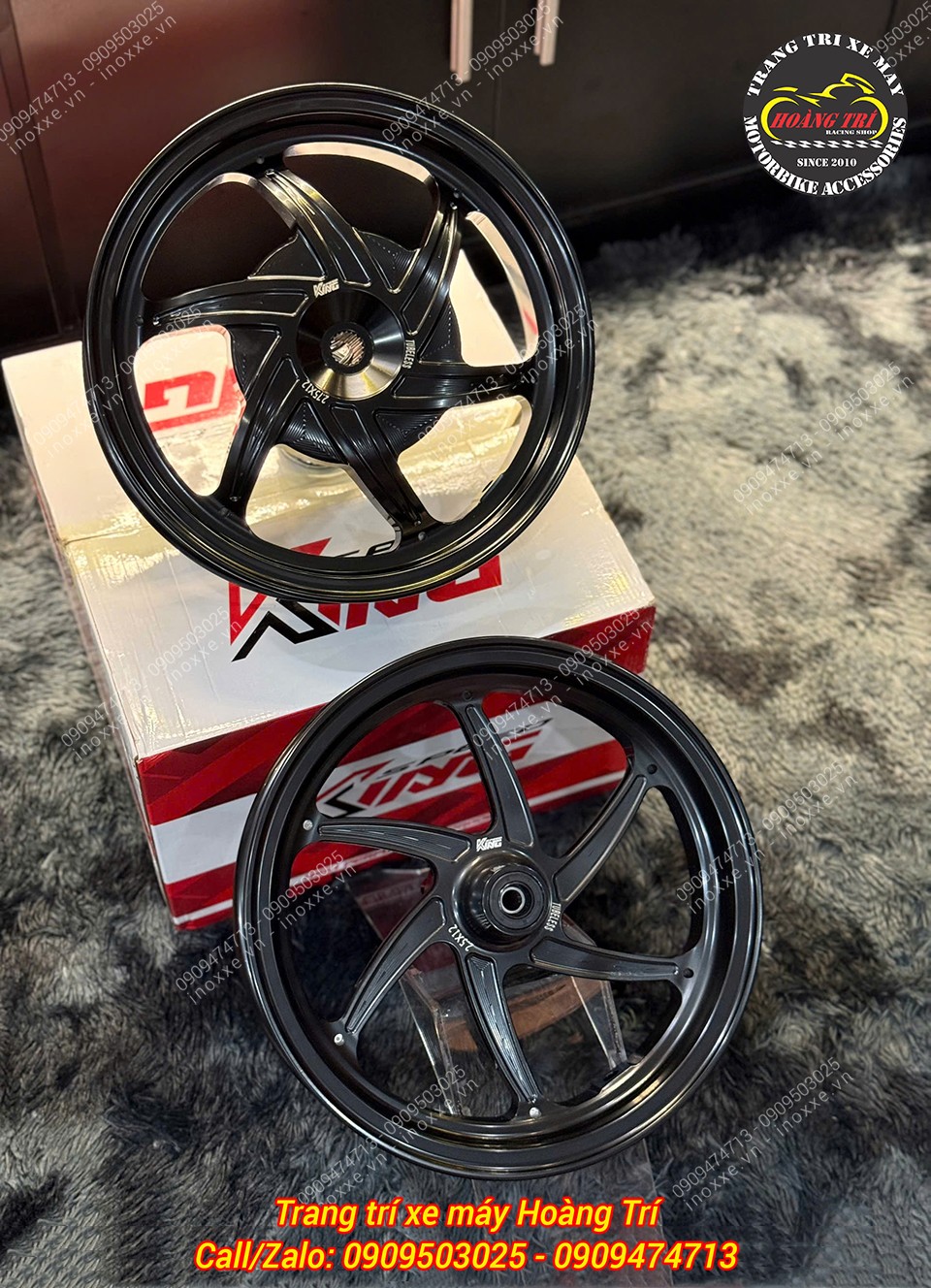 Mâm 5 cây Kingspeed  nhôm đúc CNC dành cho Lead