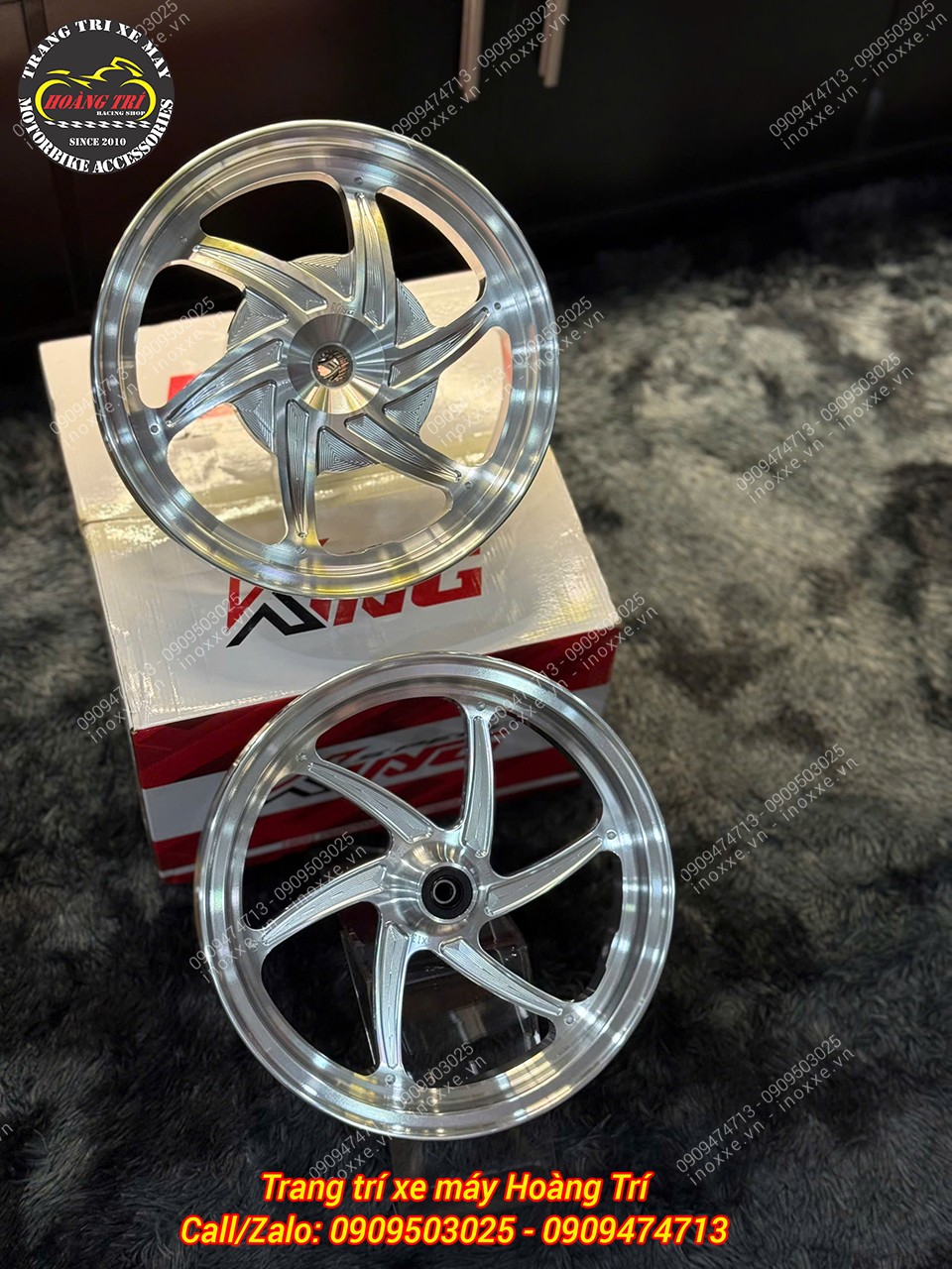 Mâm 5 cây Kingspeed  nhôm đúc CNC dành cho Lead