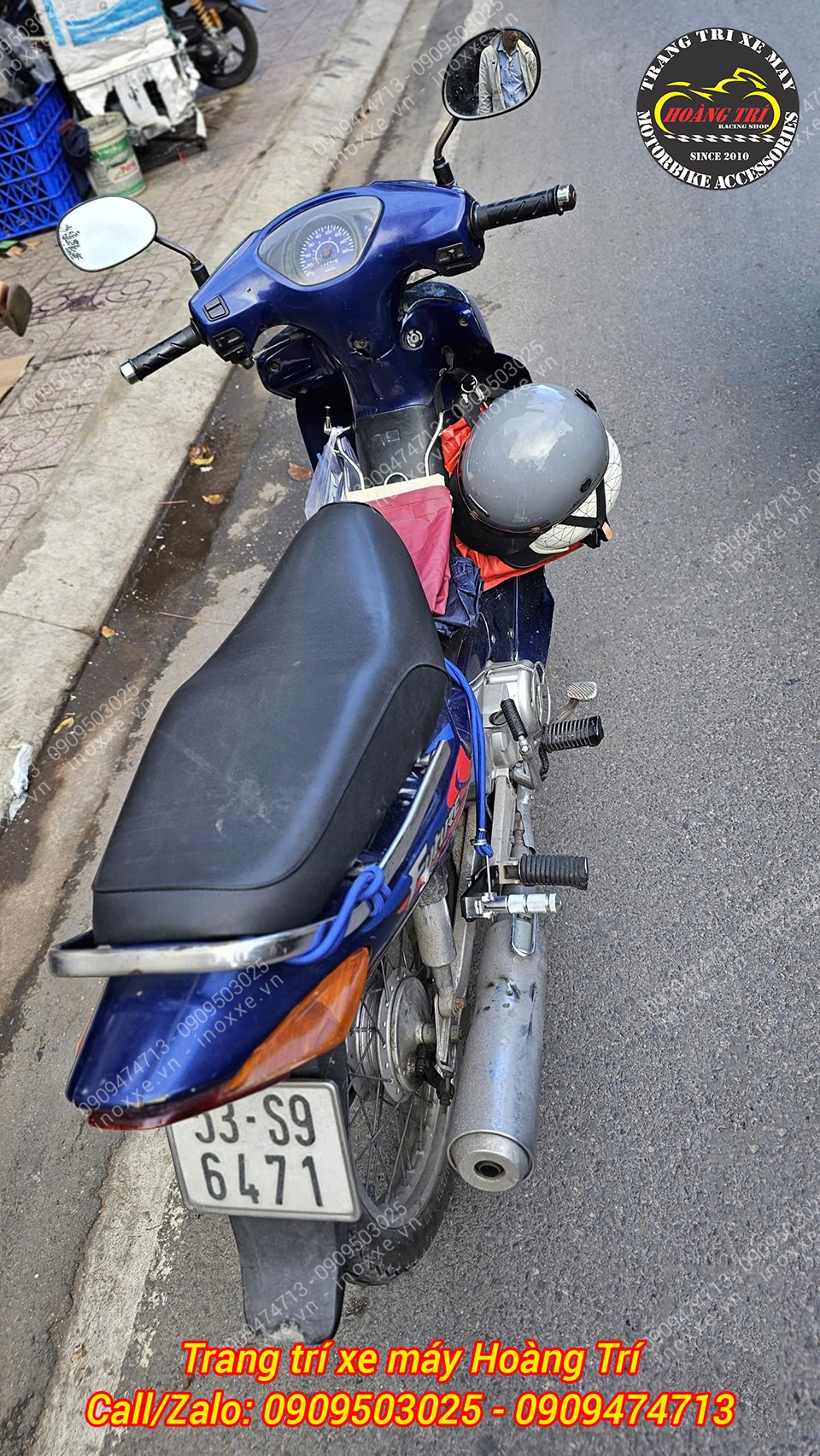 Gác chân phụ xe Wave / Future