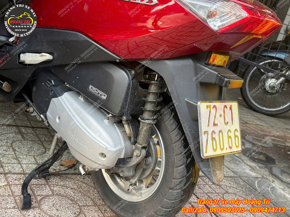 Phuộc YSS bình dầu dưới K-Euro lắp chuẩn cho xe Lead