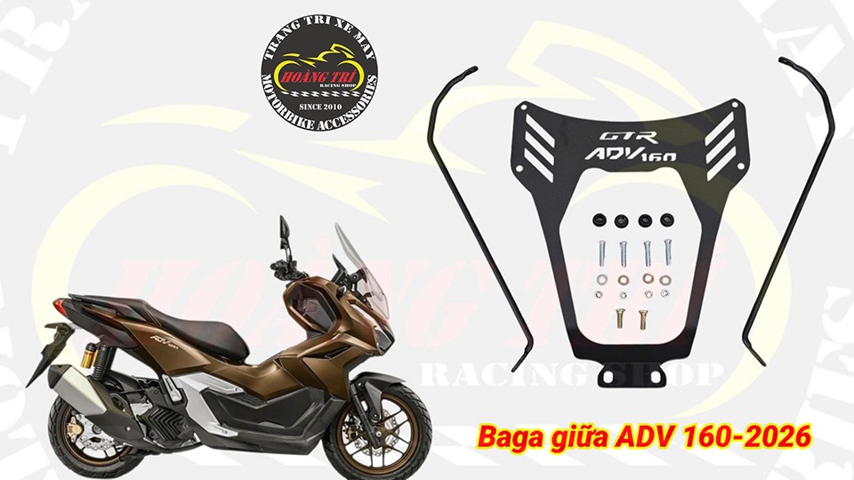 Baga giữa ADV 160 2026 CNC không khoan lỗ