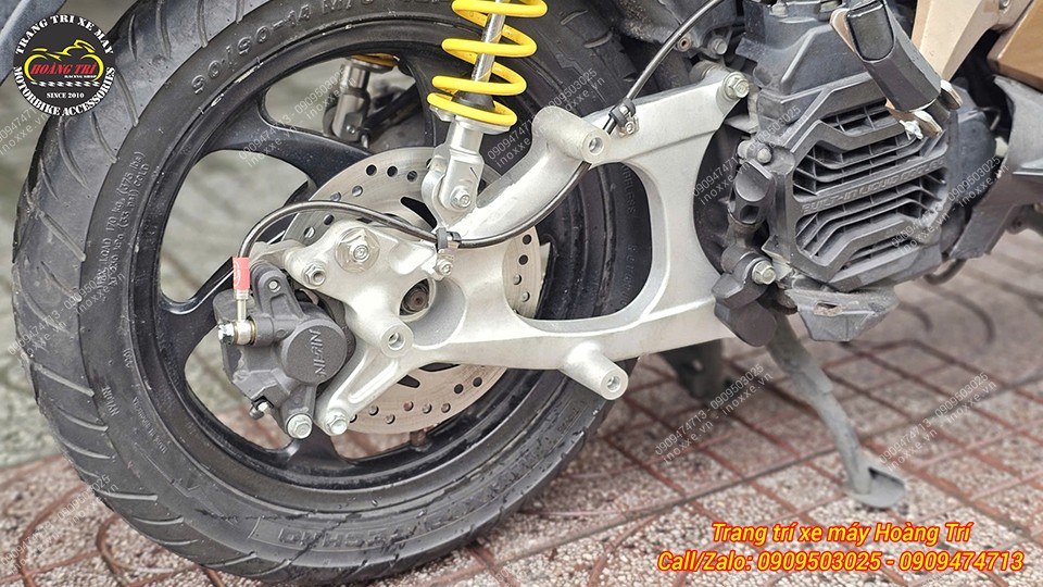 Độ phanh đĩa sau Airblade 110 sử dụng gấp PCX 160