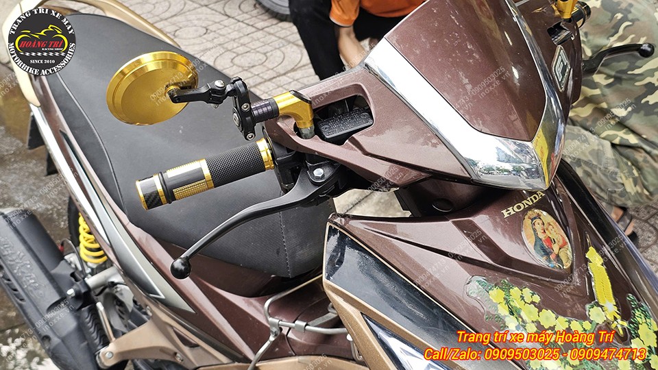 Độ phanh đĩa sau Airblade 110 sử dụng gấp PCX 160
