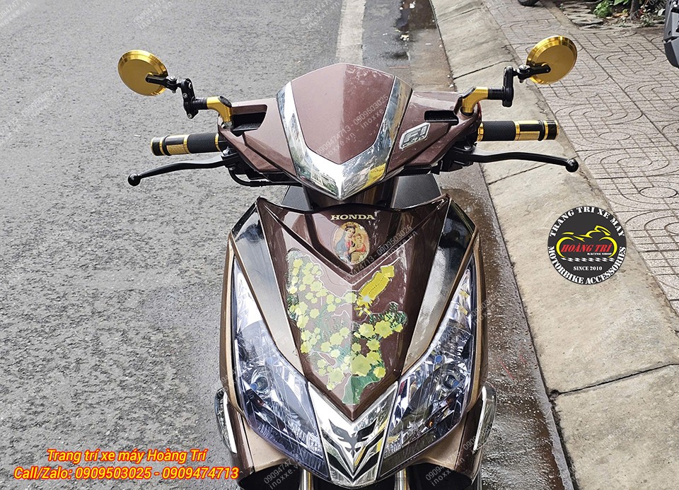 Độ phanh đĩa sau Airblade 110 sử dụng gấp PCX 160
