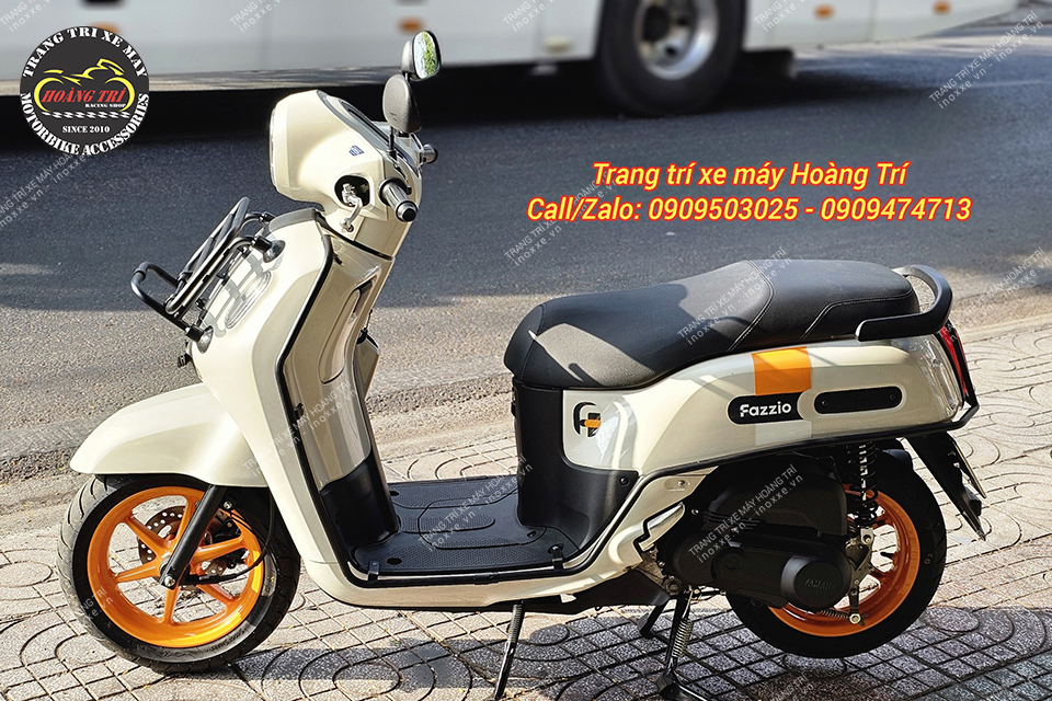 Baga trước Yamaha Fazzio sơn tĩnh điện