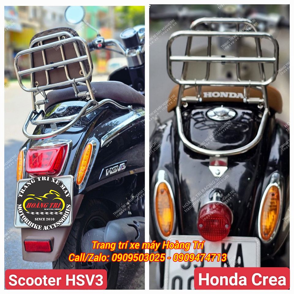 Baga sau Honda Crea/HSV3 50cc kiểu Vespa