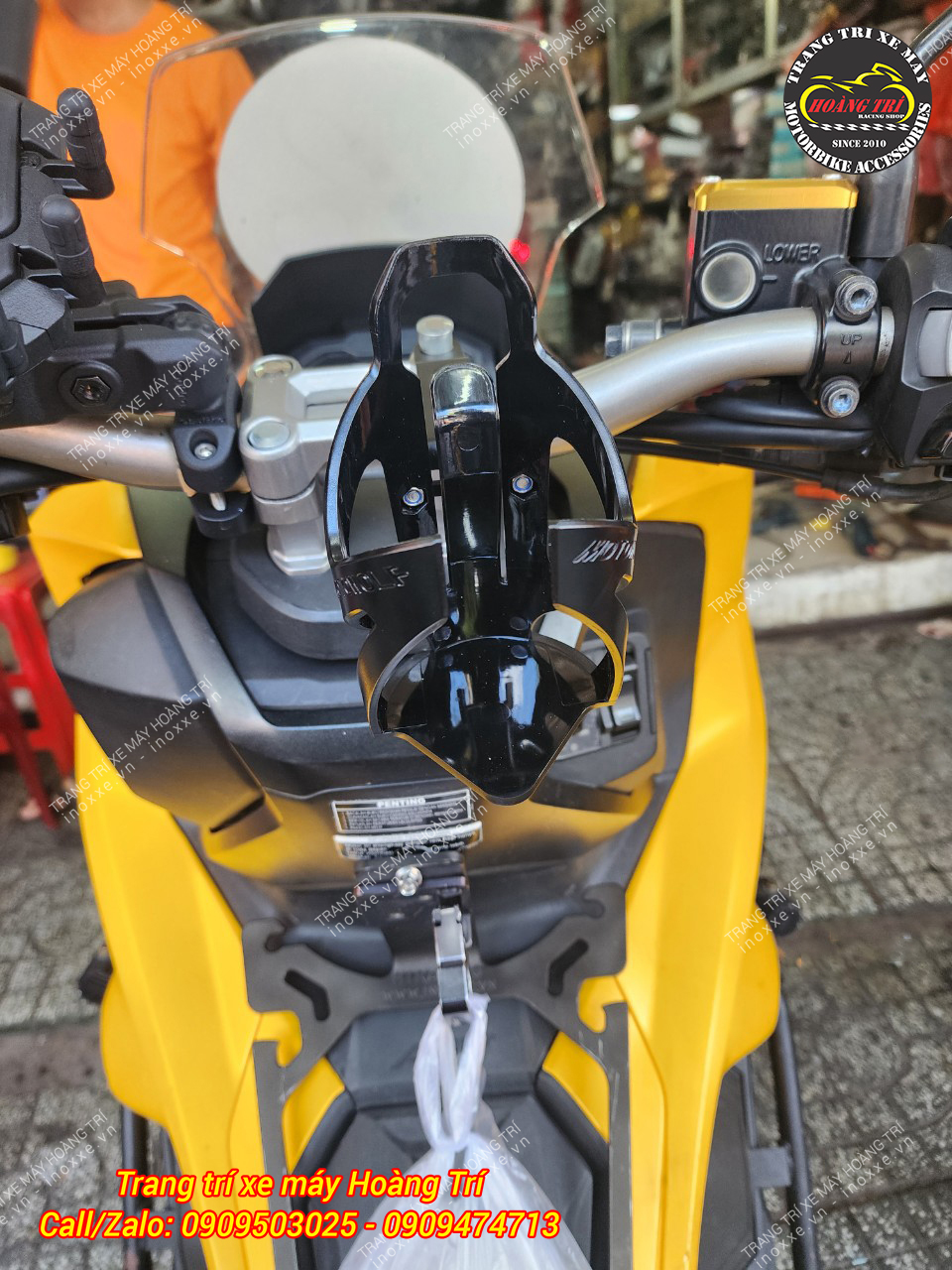 Giá đỡ chai nước MotoWolf chính hãng