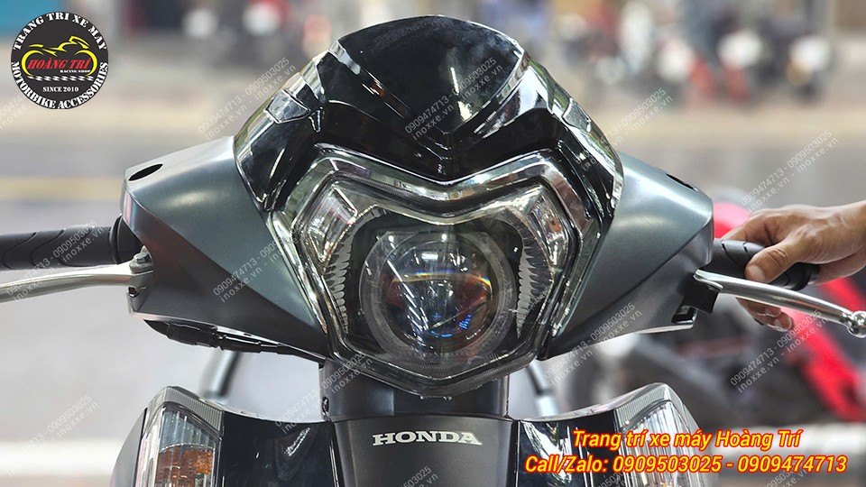 Cụm đèn pha bi cầu MTS-T500 dành cho Lead 2018-2025