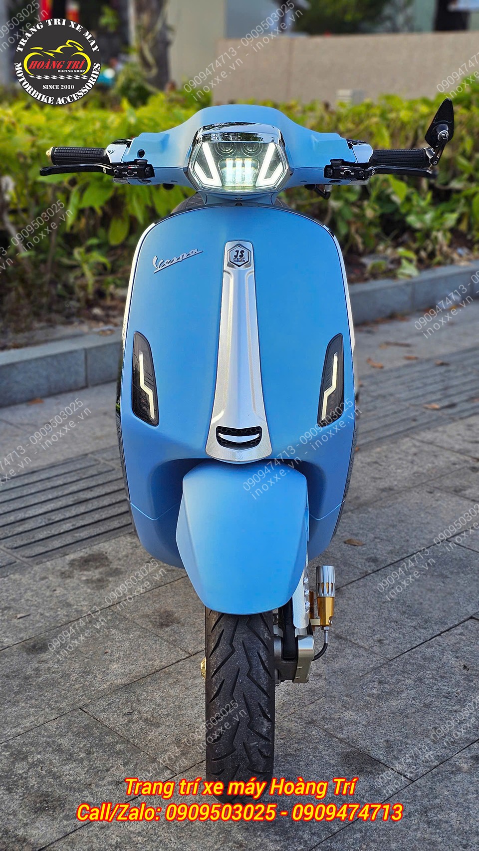 Cavat Vespa Sprint kiểu JS nhôm CNC