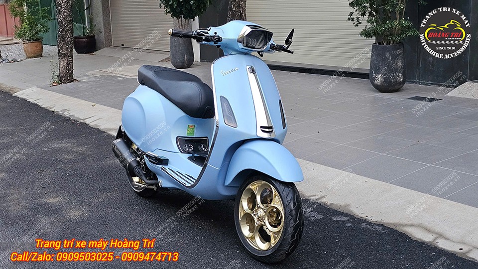 Cavat Vespa Sprint kiểu JS nhôm CNC