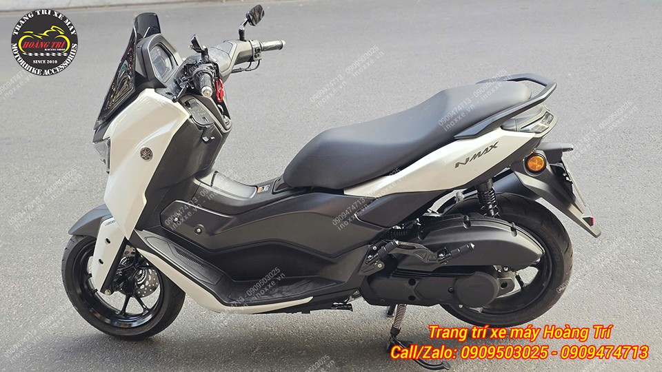 Gác chân phụ HTR nhôm CNC cho xe Yamaha NMAX