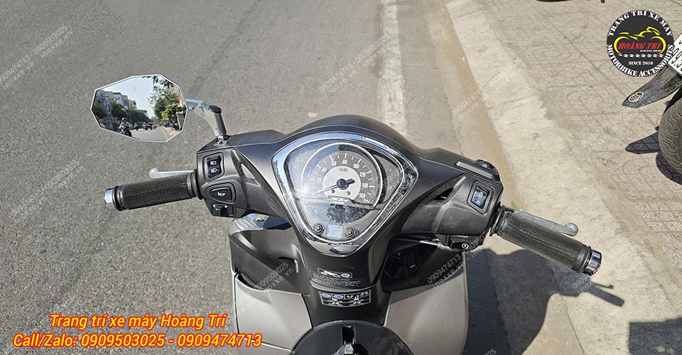 Kính hậu kiểu H2C V5 nhôm CNC