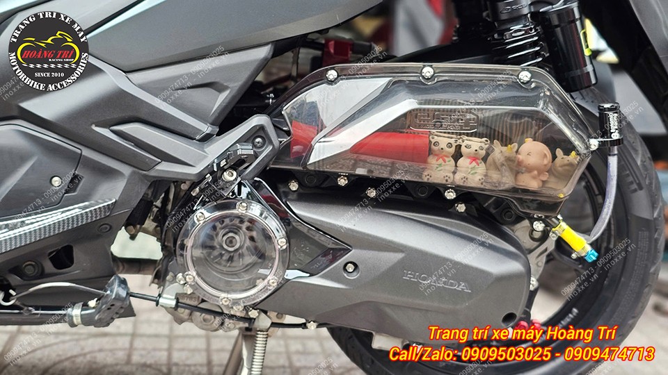 Ốp lốc nồi trong suốt Airblade 125/160 2022-2025 - Maxspeed