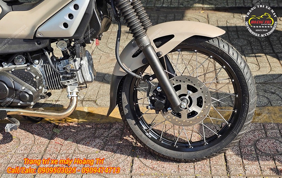 Bộ bánh căm X1R 17 inch lắp chuẩn cho xe PG-1