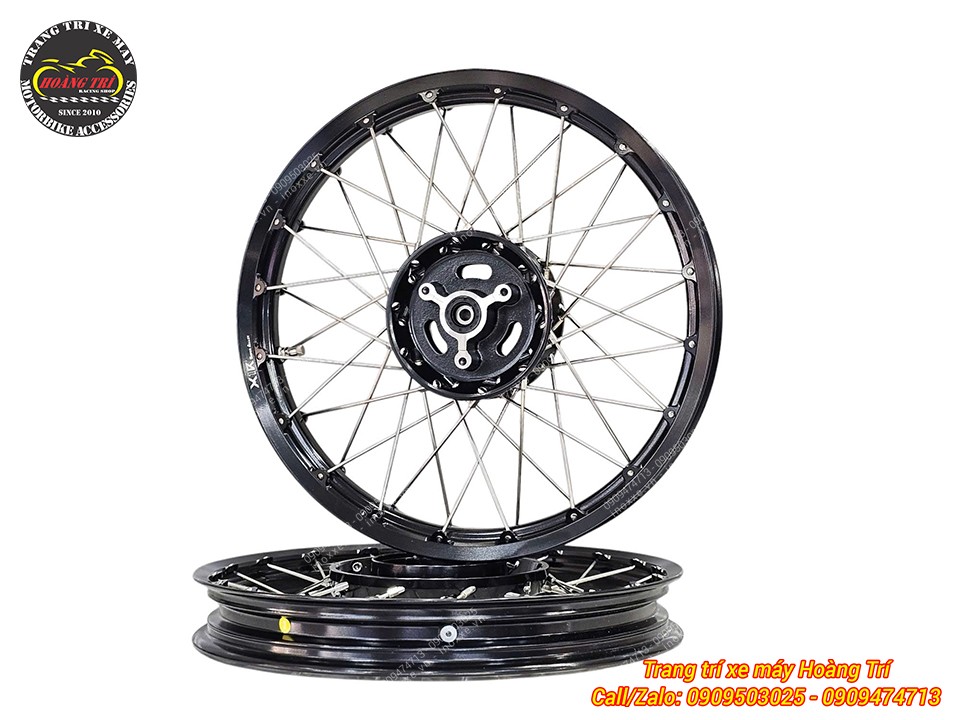 Bộ bánh căm X1R 17 inch lắp chuẩn cho xe PG-1