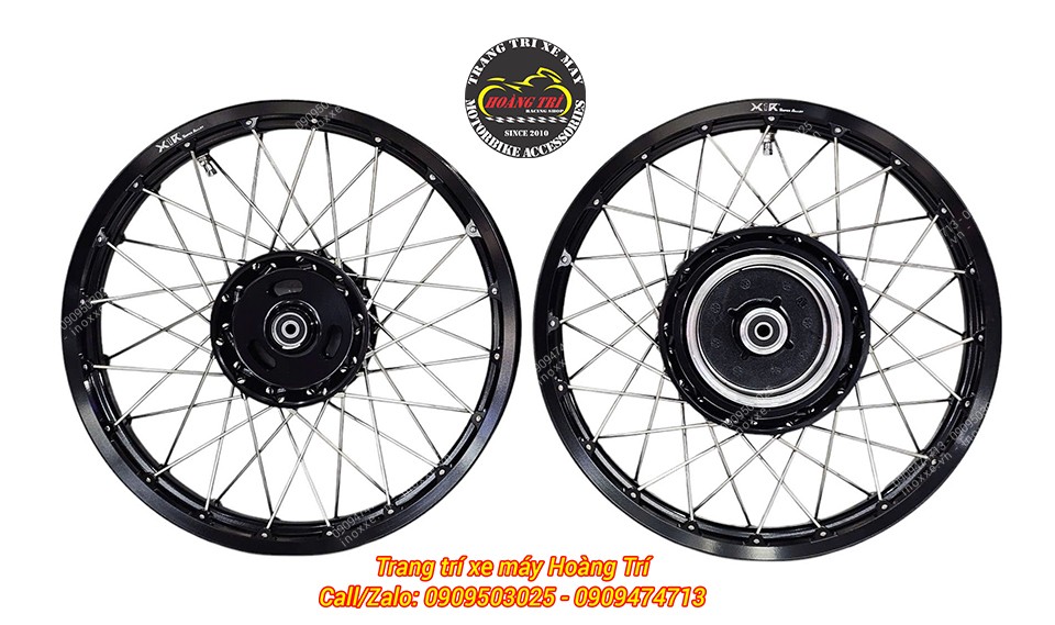 Bộ bánh căm X1R 17 inch lắp chuẩn cho xe PG-1