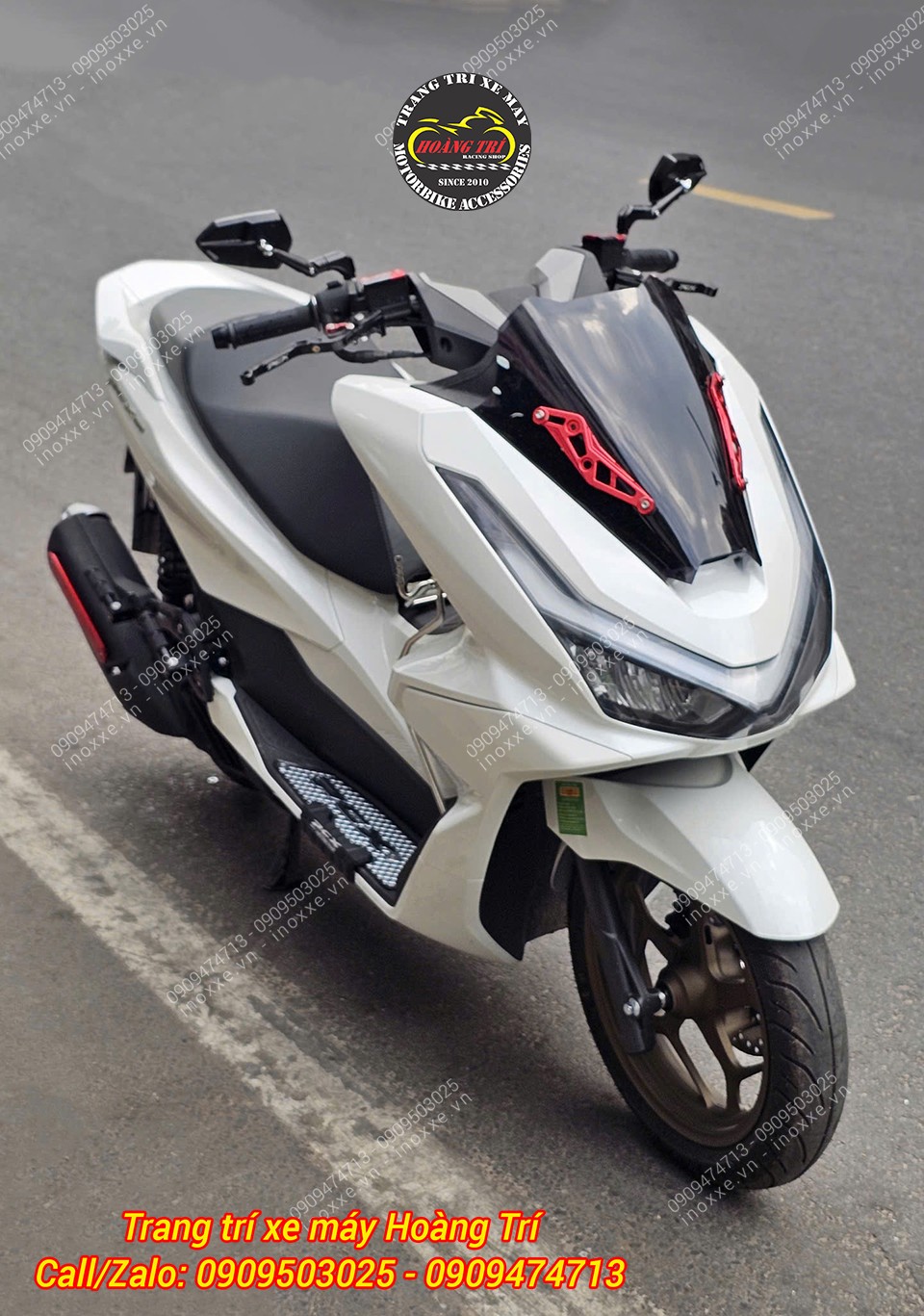 Kính chắn gió Tanu PCX 160 nhập Thái Lan