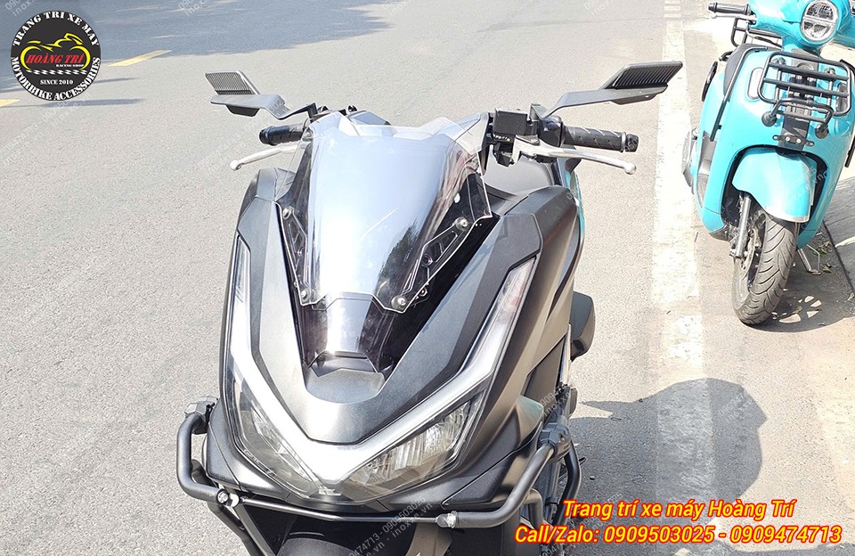 Kính chắn gió Tanu PCX 160 nhập Thái Lan