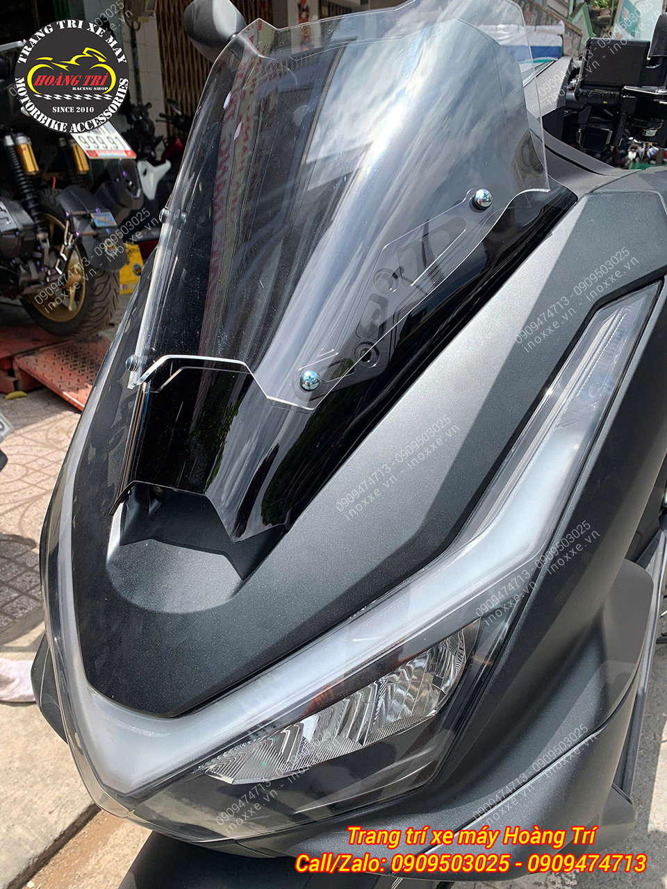 Kính chắn gió Tanu PCX 160 nhập Thái Lan