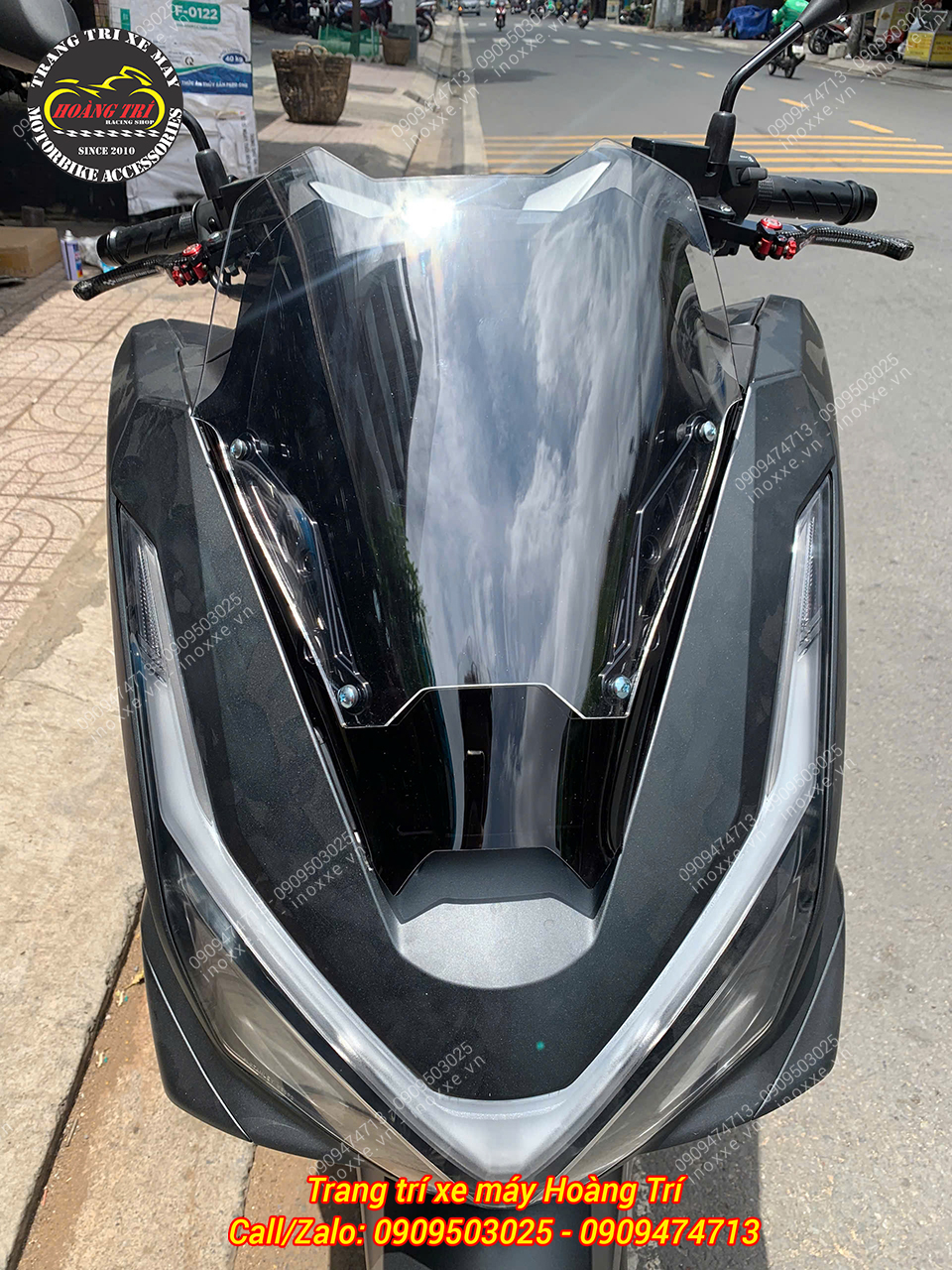 Kính chắn gió Tanu PCX 160 nhập Thái Lan