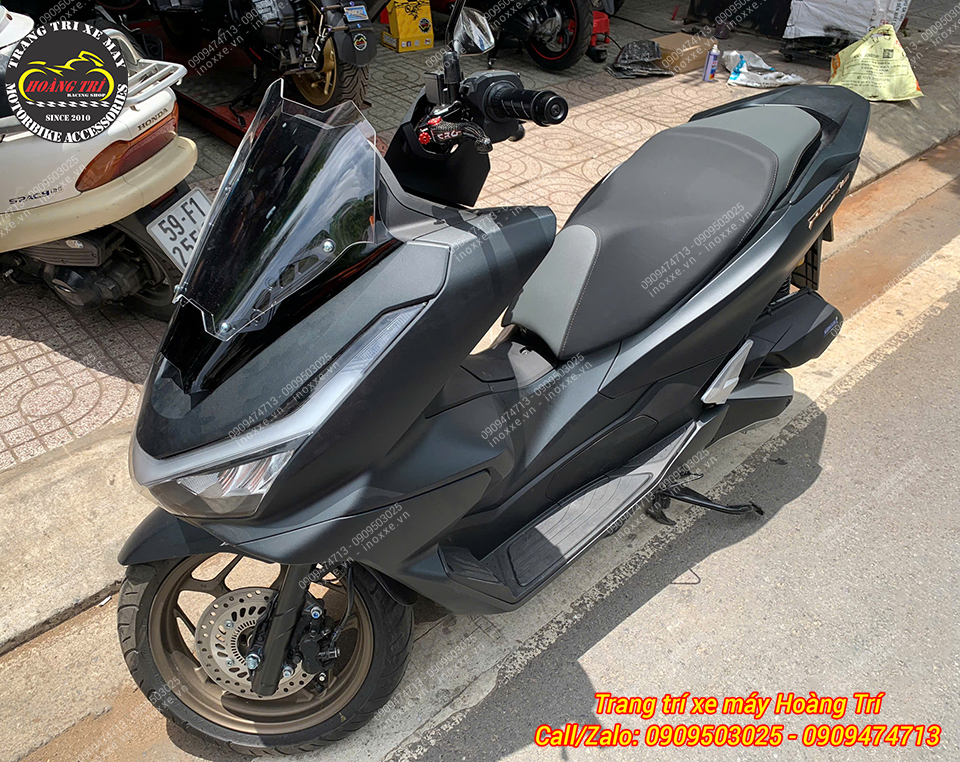 Kính chắn gió Tanu PCX 160 nhập Thái Lan