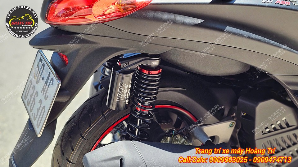 Phuộc bình dầu YSS G-Sport lắp cho xe Medley