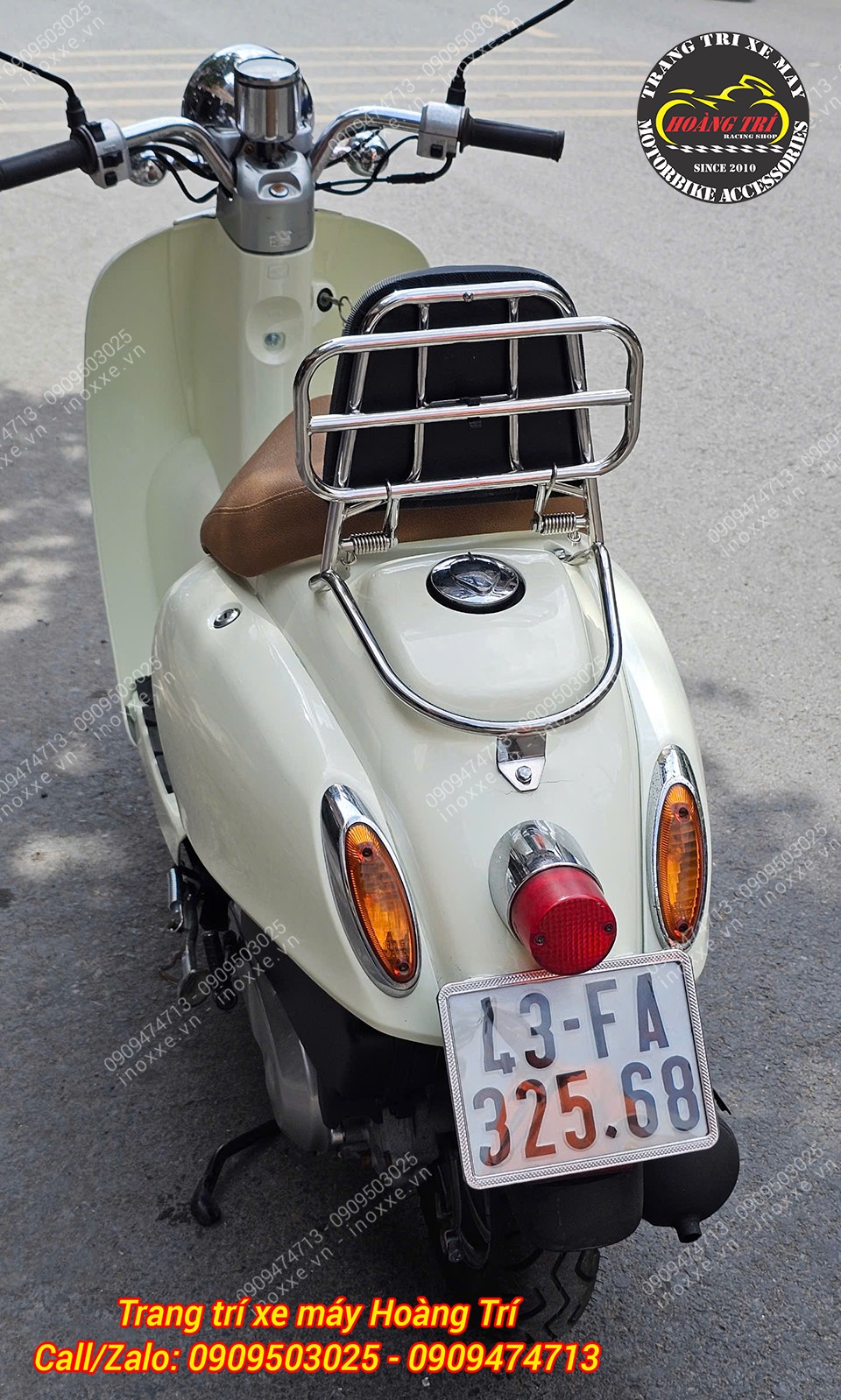 Baga sau Honda Crea 50cc kiểu Vespa