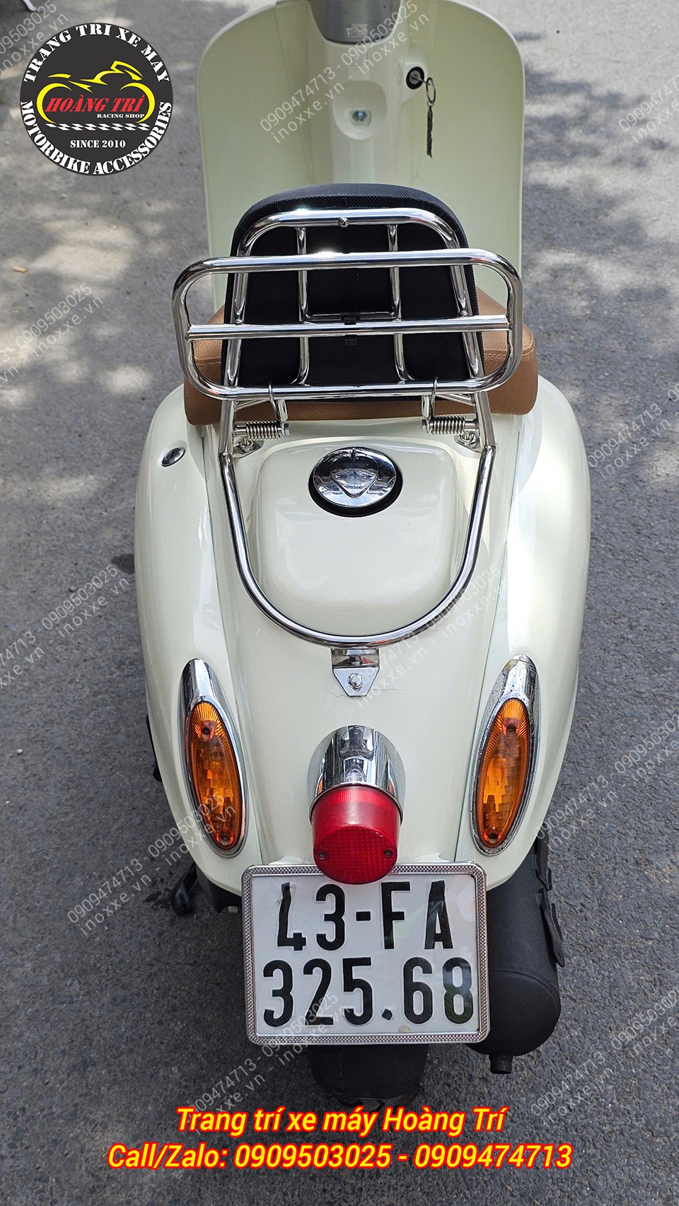Baga sau Honda Crea 50cc kiểu Vespa