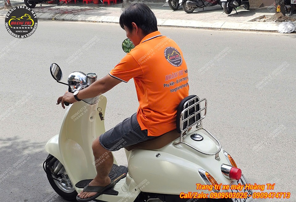 Baga sau Honda Crea 50cc kiểu Vespa