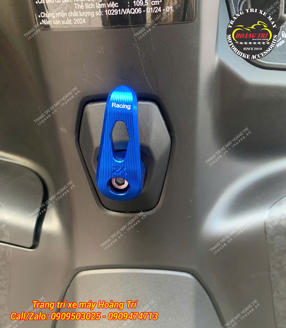 Móc nhôm CNC - Móc treo đồ xe máy