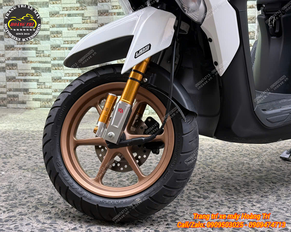 Phuộc trước Kingham Yamaha Mio/Fino/Fazzio/Gear