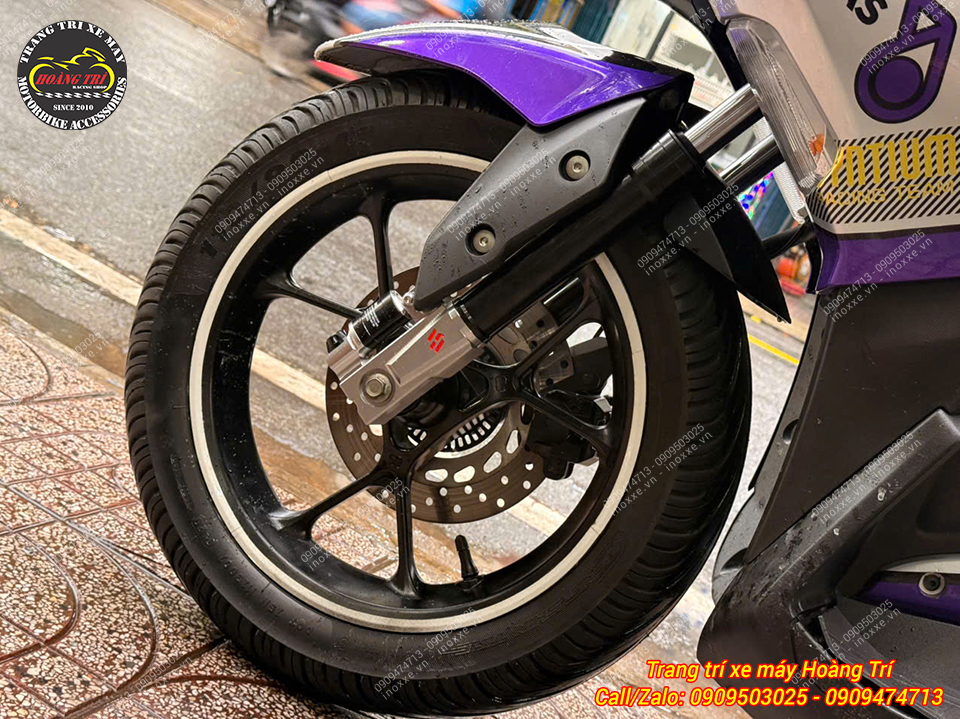 Phuộc trước Kingham Yahama NVX