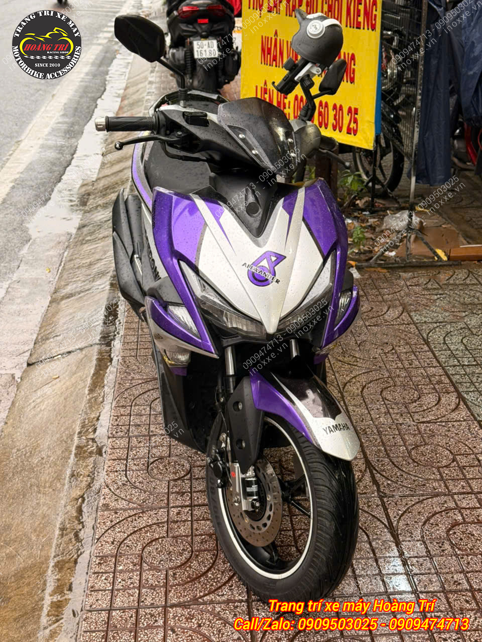 Phuộc trước Kingham Yahama NVX