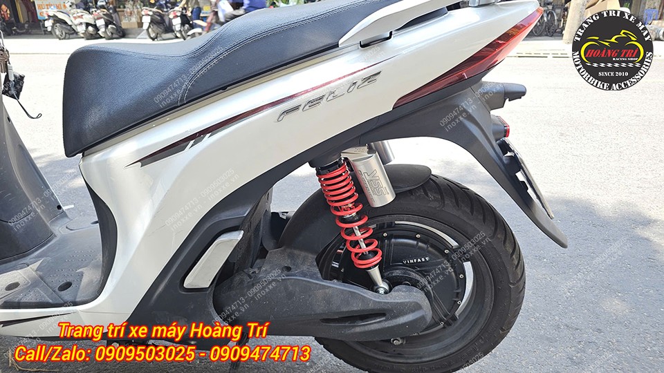 Phuộc sau YSS xe máy điện Feliz