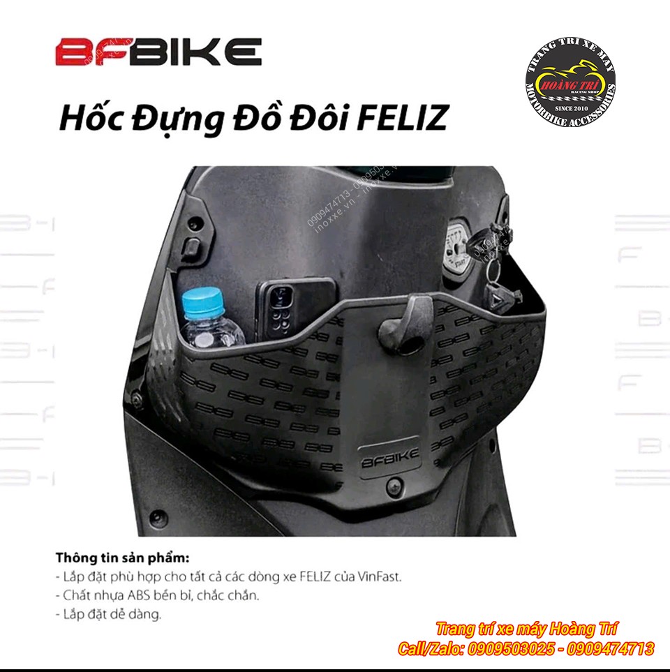 Hộc đựng đồ xe máy điện Vinfast Feliz