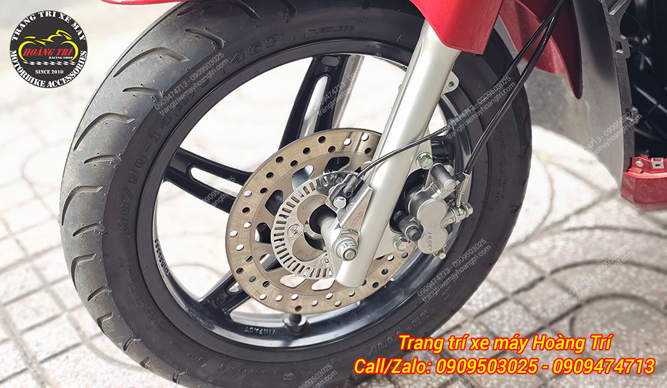 Độ phanh ABS cho xe máy điện Vinfast Klara