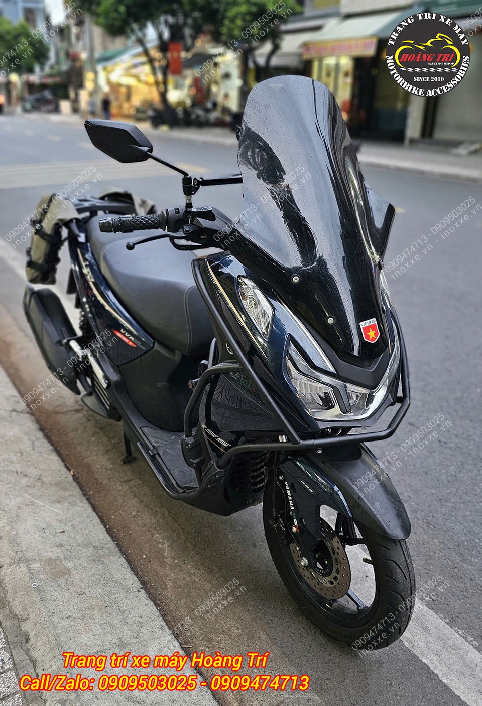 Khung chống đổ HTR Yamaha Lexi 155 - Khung bảo vệ Lexi 155