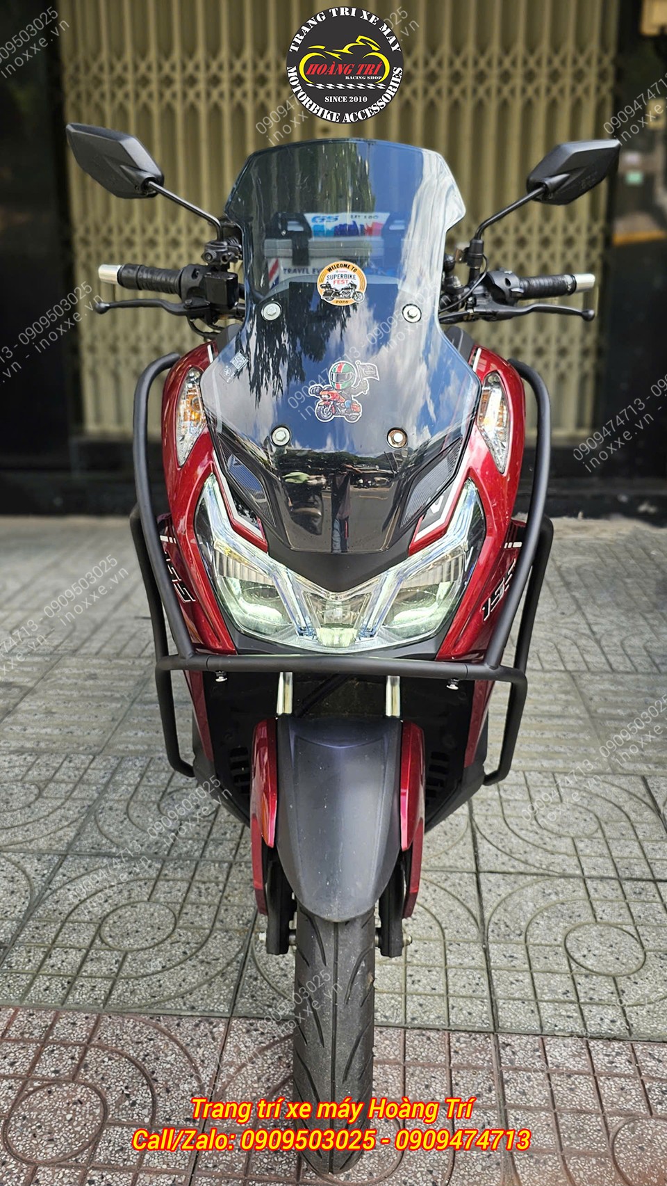 Khung chống đổ HTR Yamaha Lexi 155 - Khung bảo vệ Lexi 155