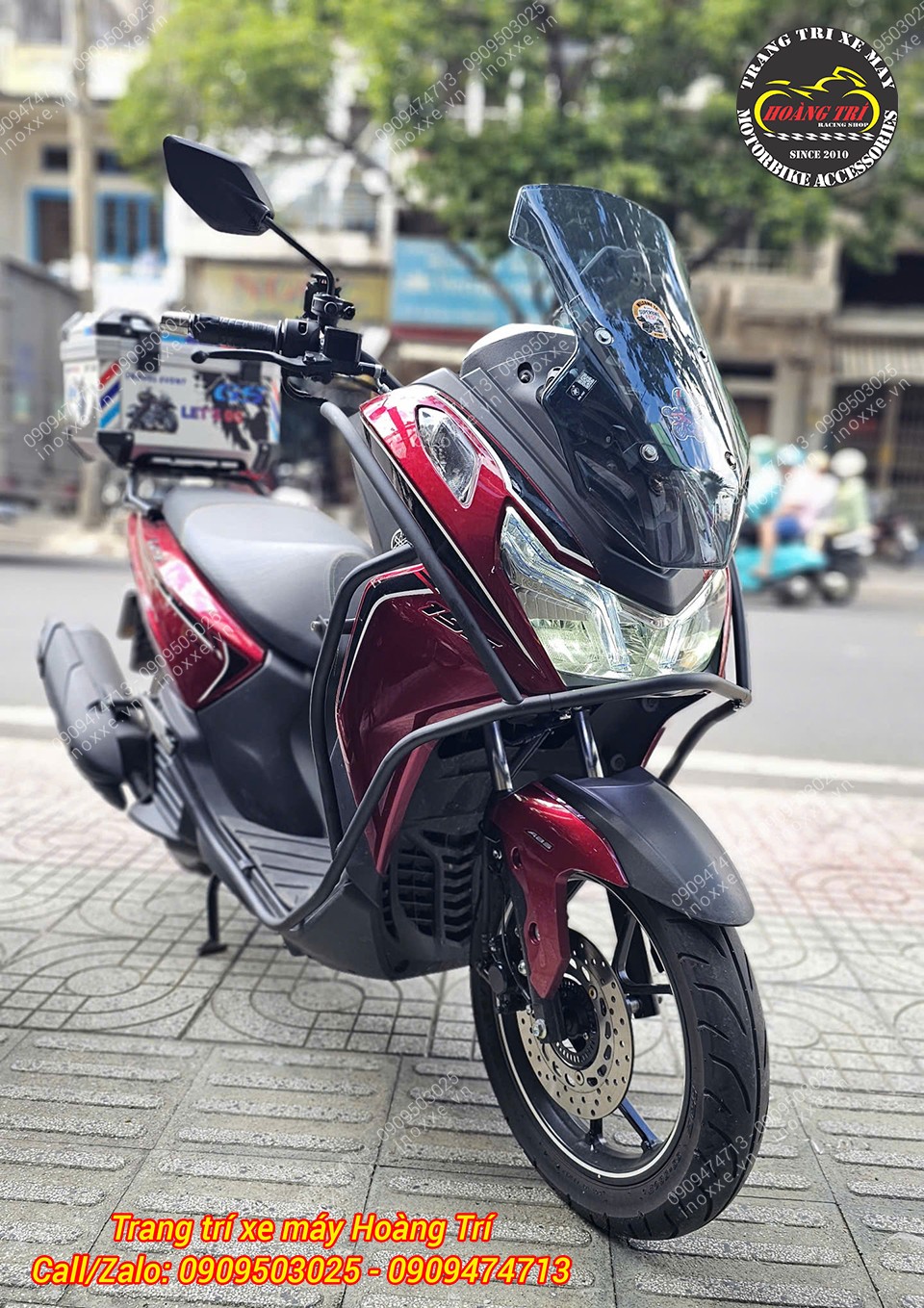 Khung chống đổ HTR Yamaha Lexi 155 - Khung bảo vệ Lexi 155