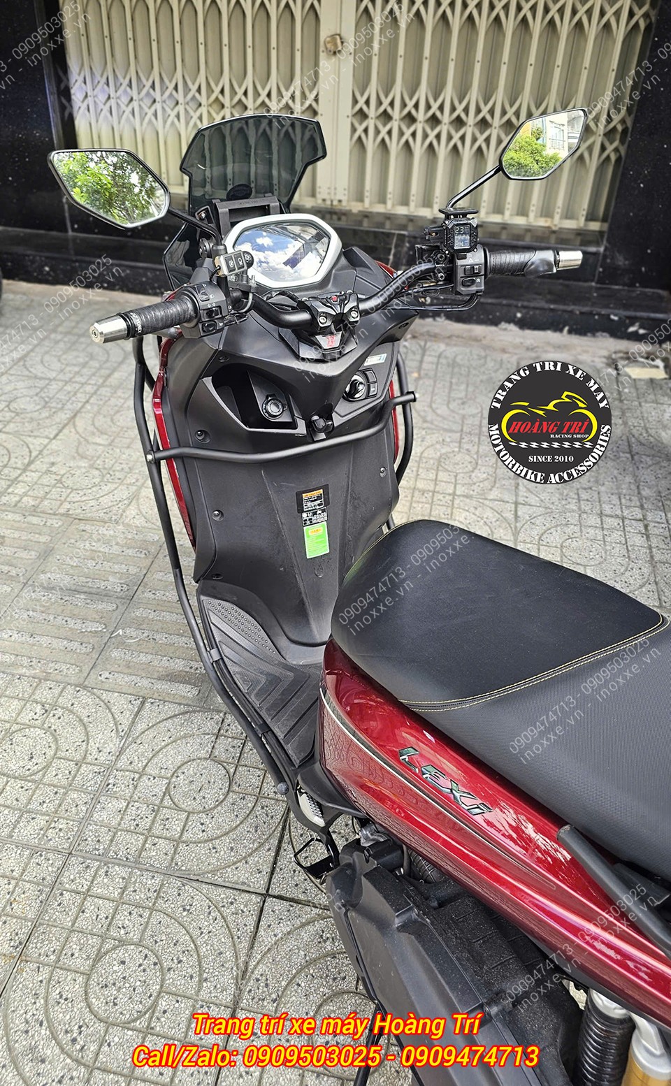 Khung chống đổ HTR Yamaha Lexi 155 - Khung bảo vệ Lexi 155