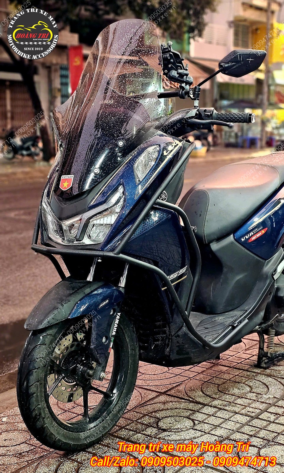 Khung chống đổ HTR Yamaha Lexi 155 - Khung bảo vệ Lexi 155