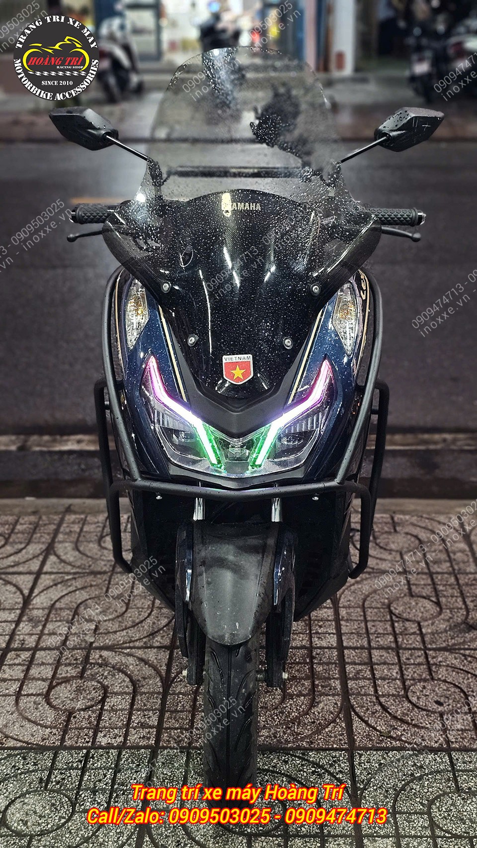 Khung chống đổ HTR Yamaha Lexi 155 - Khung bảo vệ Lexi 155