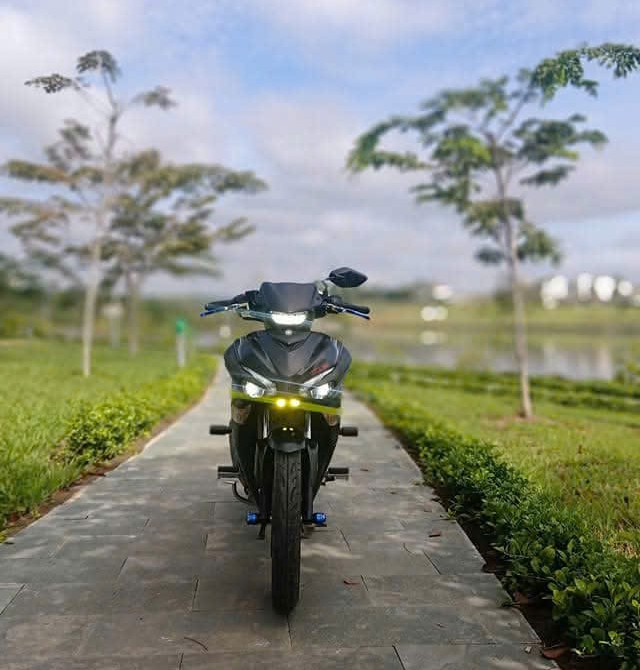 Lắp đèn trợ sáng cho xe Exciter