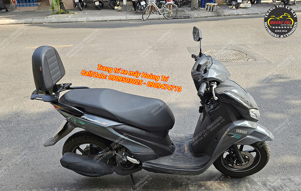 Tựa lưng bật gấp cho xe Yamaha Freego