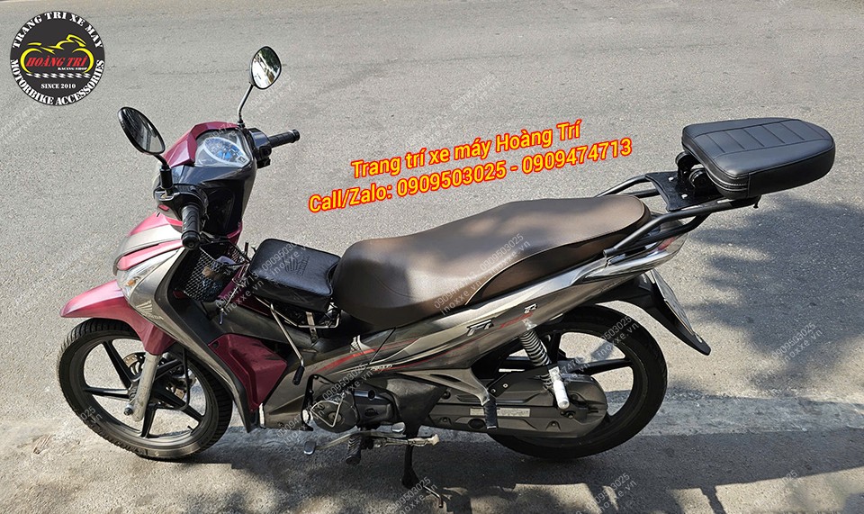 Trọn bộ baga sau và tựa lưng bật gấp cho xe Future