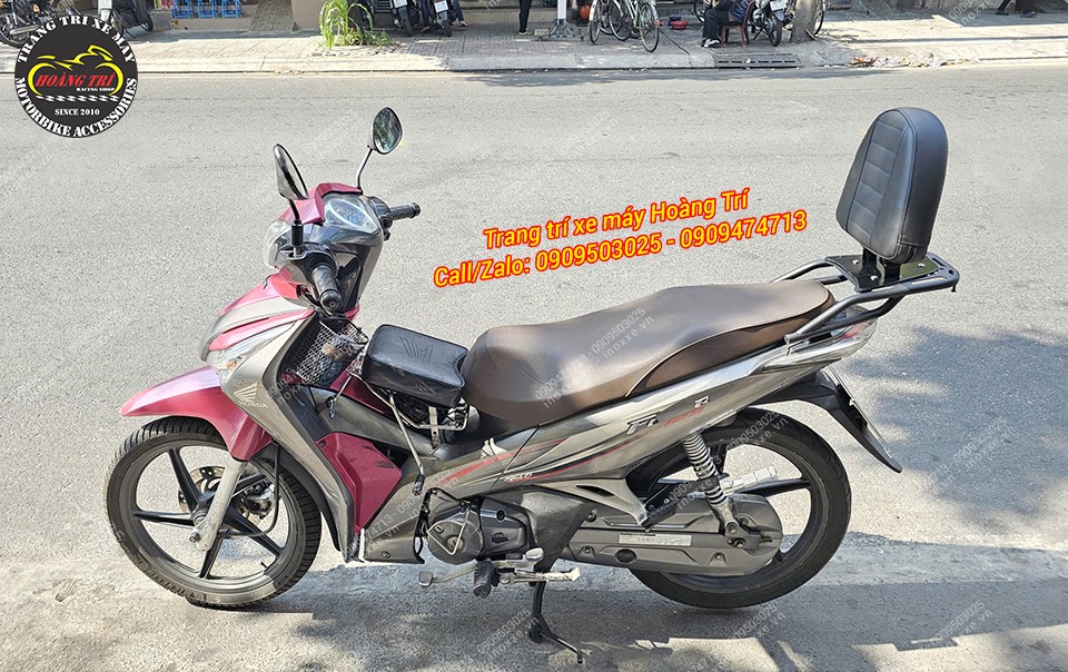 Trọn bộ baga sau và tựa lưng bật gấp cho xe Future