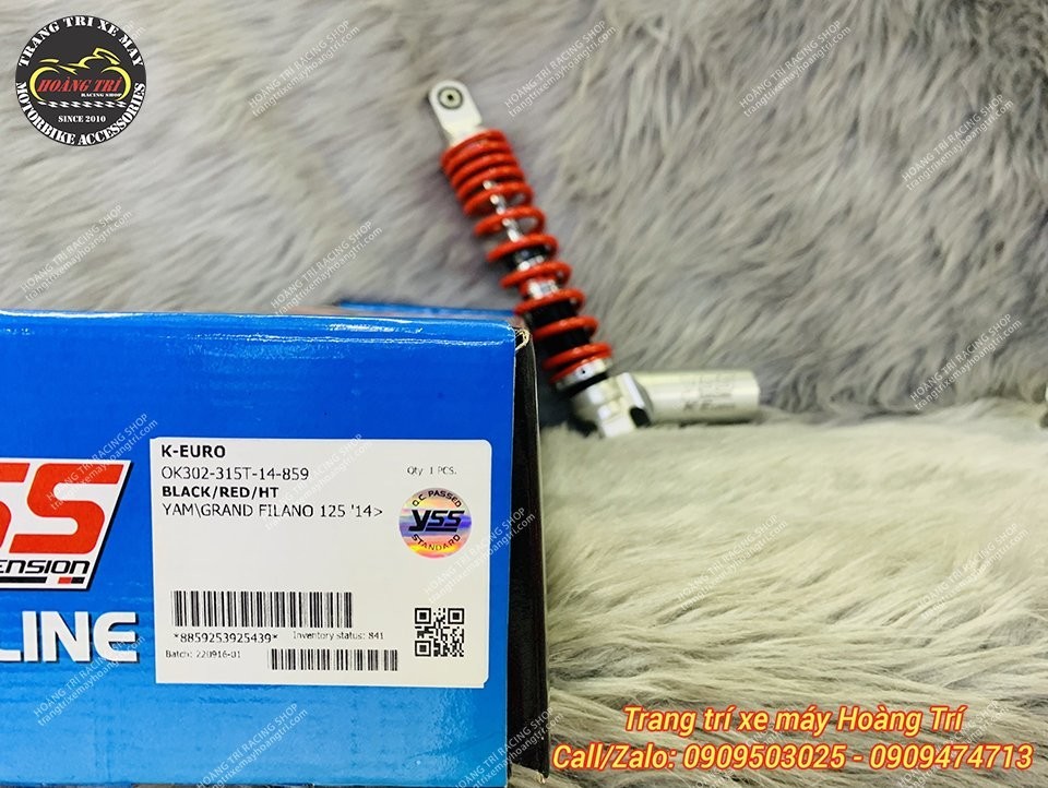 Phuộc YSS K-Euro Yamaha Mio