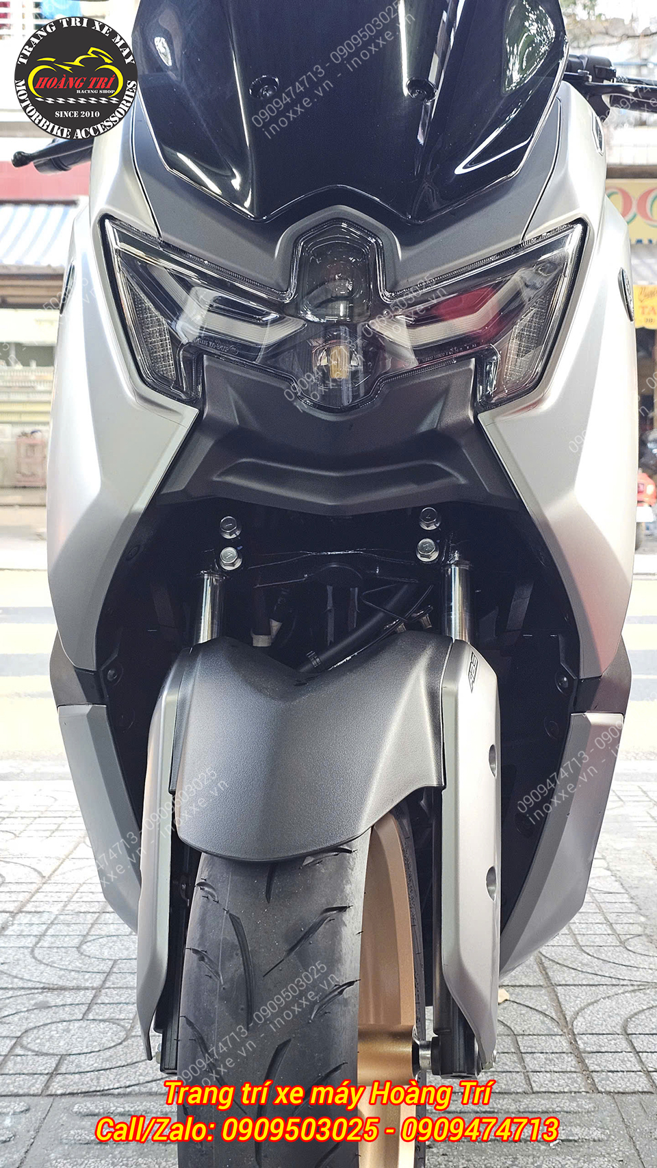 Lắp đèn trợ sáng cho xe Yamaha NMax