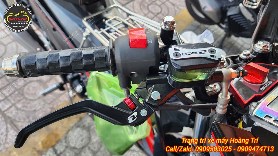 Tay thắng/Tay côn bình dầu liền RCB mẫu E3