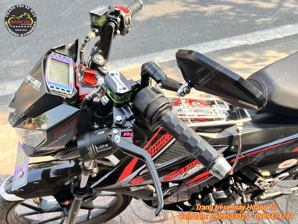 Tay thắng/Tay côn bình dầu liền RCB mẫu E3